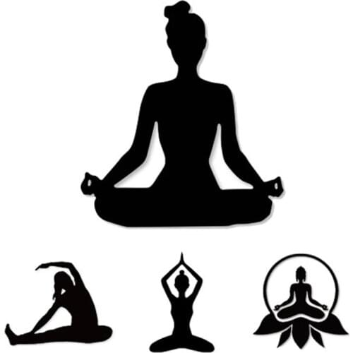 Craft dies metal cutting dies cut die Women Practicing Yoga Scrapbooking dies craft paper knife mould blade punch steencils dies