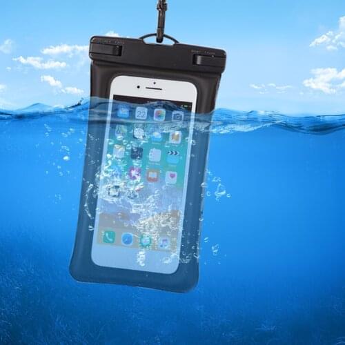 Waterproof Phone Bags Touch Screen Cell Phone Pouch Outdoor Drift Diving Swimming Bag Phone Case Cover Pouch For Swim