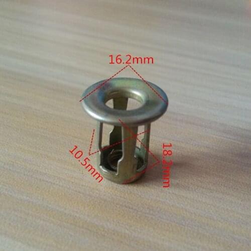 10PCS Car Auto Metal Screw Base Fixed Clips Car Front / Back License Plate Install Fastener Clamp for Audi A1A4LA5A6LA7A8Q5Q7Q3