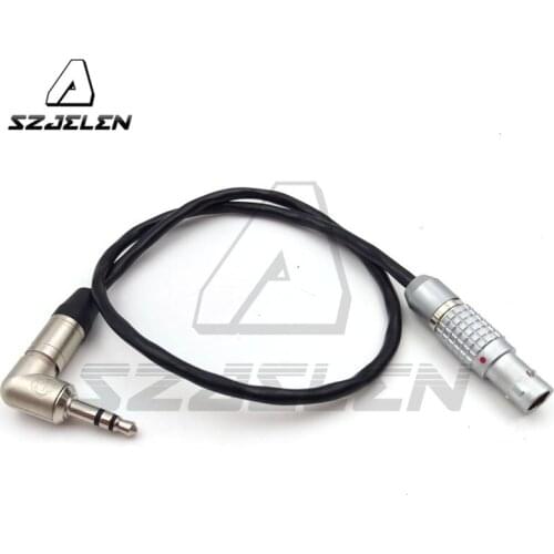 0B 5pin to 3.5mm Camera TimeCode Cable Tentacle Sync to Arri Mini camera ALexa 50cm