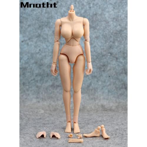 12inch Action Figure Dolls 1:6 Scale Female Body model Small Chest Big Bust TC TTL Model Not Phincen m5