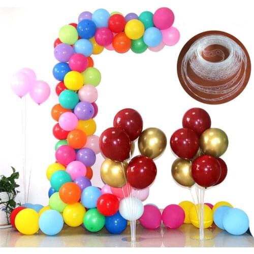 5M Balloon Chain Stand Birthday Party Decorations Kids Balloon Arch Gender Reveal Balloons Accessories Anniversaire Ballon Arch