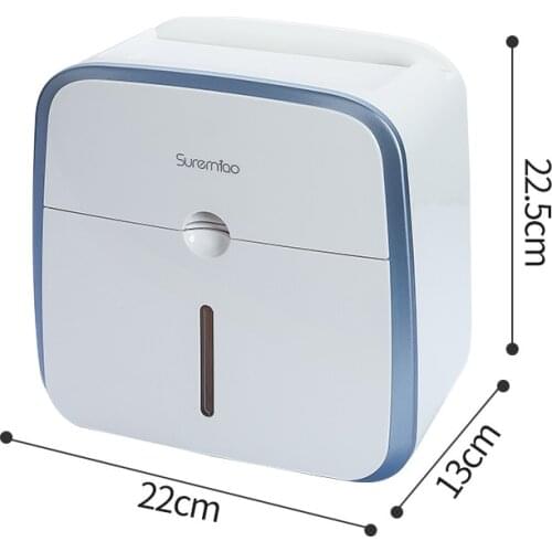 Large Toilet Paper Holder Waterproof Mobile Phone Toilet Paper Tissue Storage Rack Bathroom Supplies