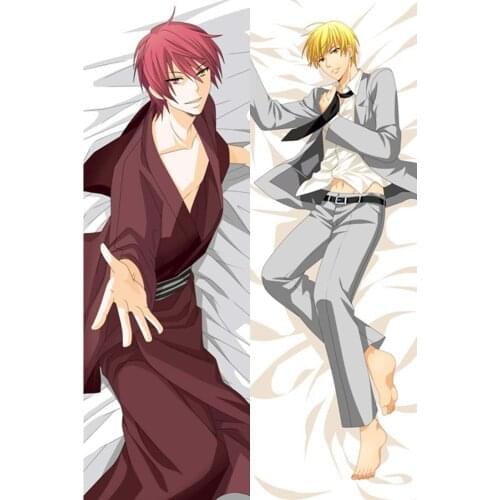 Hot Anime Kuroko no Basuke Kise Ryota Pillowcase BL Hugging Body Pillow Case Cover Bedding 8037