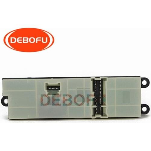 Black Electronics Plastic 220V 6dr Main Driver Power Vehicle Window Switch For Nissan Maxima Impreza Infiniti I-35 25401-2Y910