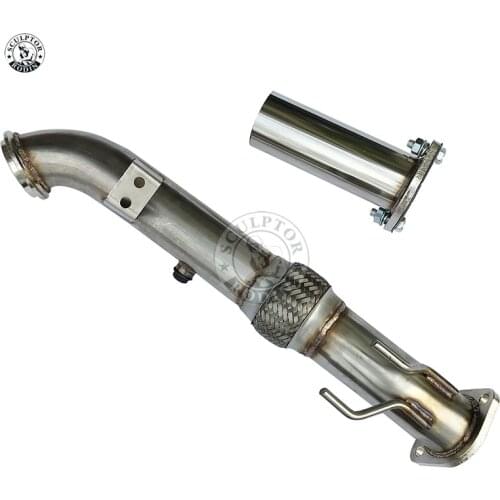 For Ford Focus ST 2.0L Ecoboost 13 up 3" Catless Flex Turbo Downpipe bolt-on K8-DP401