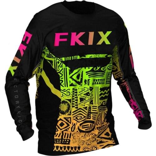 2021MTB jersey DH motocross jersey fxr mtb racing Off Road Mountain Bike downhill Jersey MX BMX cycling jersey hptrem fox jersey