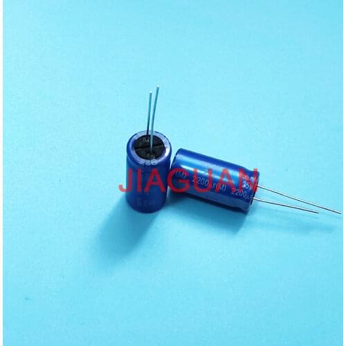 20pcs NEW Thailand ELNA RE3 25V2200UF 12.5X25MM audio electrolytic capacitor 2200uF/25V blue robe 2200UF 25V