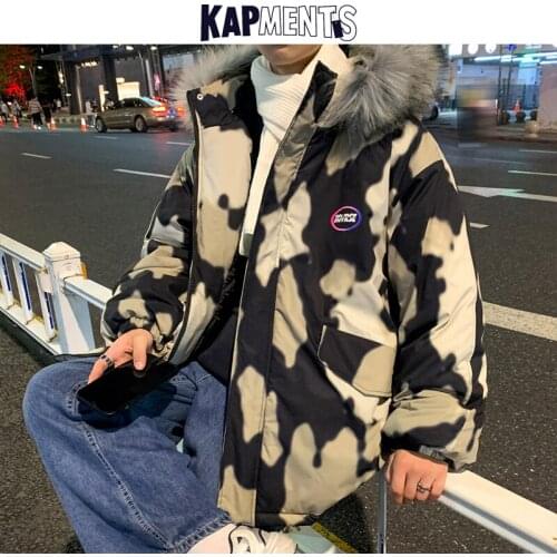 KAPMENTS Men's Parkas With A Hood