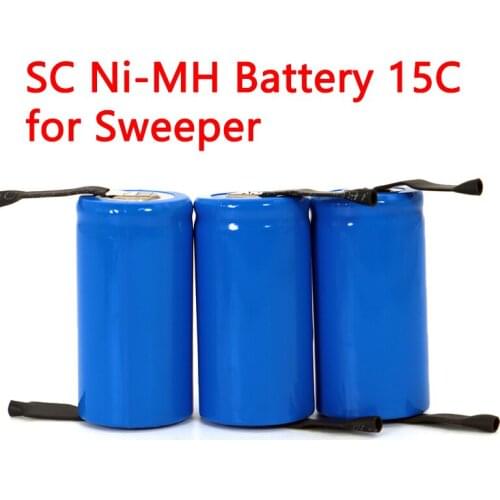 SC 1.2v Ni-MH 2000mAh 21410Rechargeable battery for Vacuum cleaner Sweeper Drone Electric drill battery DIY nickel sheet