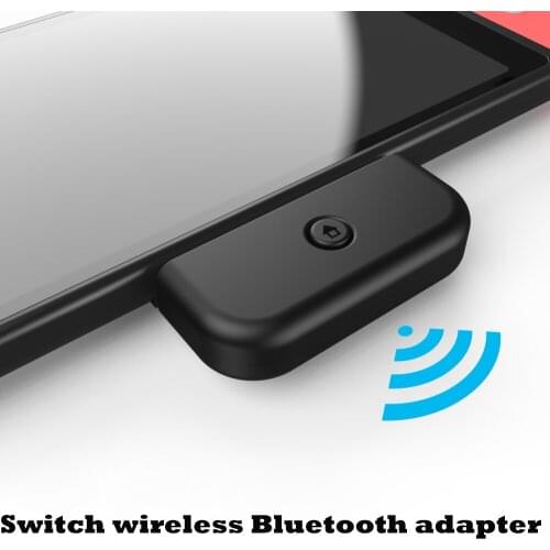2021 New Bluetooth Adapter for Nintendo Switch/Switch Lite/Switch Mini, o Transmitter Adapter with USB C Connector