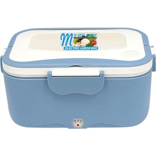 1.5L 12V Portable Car Electric Heating Lunch Box Bento Food Warmer Container for Traveling Heating Car Rice Cooker
