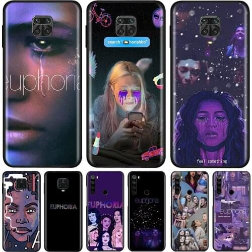 American TV Series Euphoria Silicone TPU Cover For Xiaomi Redmi Note 9 9C 9A 9i 9T 9S 8 8T 7 6 5 5A 4 4X Pro Max Phone Case