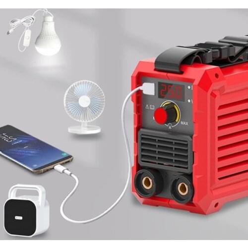 Welding Machine Household Mini MMA-250 Inverter DC Portable 220 V Copper J6PC