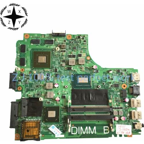High Quality For DELL 3421 5421 Laptop Motherboard 04FF3M 4FF3M With i7-3537u GT730M 2GB DDR3L MB 100% Tested Fast Ship