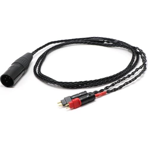HI-End BALANCED XLR Cable for HD650 HD600 HD660s HD6XX UP-OCC Silver Plated Copper，able headphone，cable braid，for cable，braided