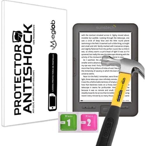 Screen protector Anti-Shock Anti-scratch Anti-Shatter compatible with Tablet Sunstech EBI54GBBK