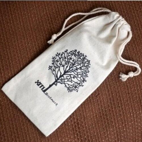 1pcs cloth bag bookmark bag wholesale creative gift canvas bag business gift storage