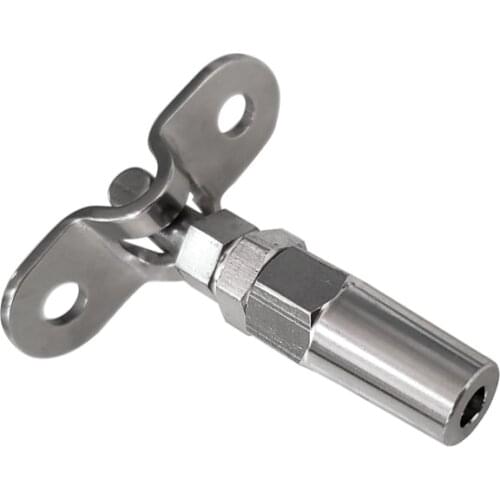 20Pcs Stainless Wall Toggle Turnbuckle Stainless Steel Marine Grade T316 for 1/8" Cable Railing Wood Posts, DIY Balustrade