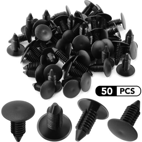 Car Fastener 8mm Hole Clips Rivet for Jeep Grand Cherokee Chrysler 300C Renegade Fiat Freemont
