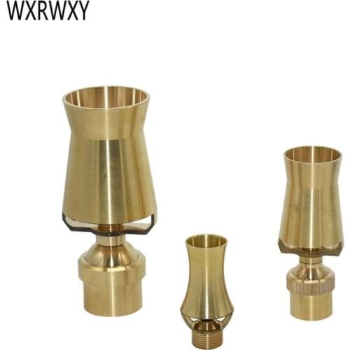 Ornamental Fountain Sprinklers nozzles brass adjustable decorative water Fountain nozzles Ice Tower Garden Pond Landscape 1pcs