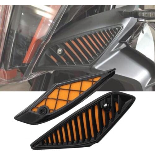 2Pcs Air Filter Cover Protective Dustproof Plastic Modification Air Filter Protecto Shell for KTM 1290 Super Adventure R 2017-20