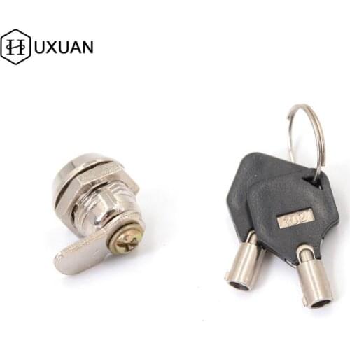 Mini Cam Lock With Keys For Tool Box Zinc Alloy Drawer Cam Locks Mailbox Cabinet Box Lock