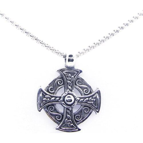 Rany&Roy Newest Polish Cross Pendant 316L Stainless Steel Jewelry Biker Band Party Cool Pendant