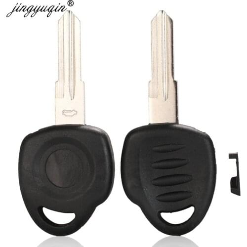 Jingyuqin Replacement Car Key Shell For Chevrolet Cruze Epica Lova Camaro Impala Car Entry Keys Transponder Chip key Case Fob