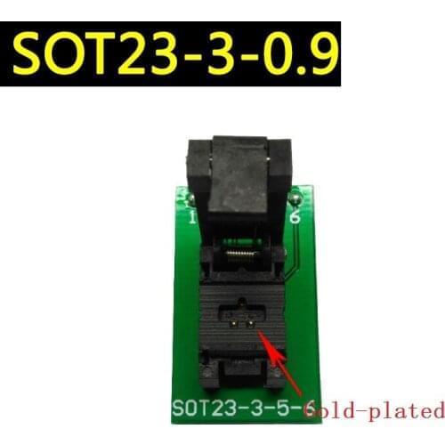 SOT 23-3-0.95 flip probe test seat power management IC seat burner pin pitch 0.95mm