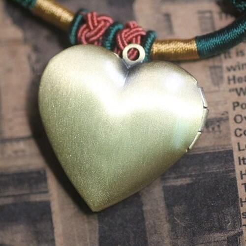 20pcs Wholesale ANTIQUE BRONZE 29*27mm Heart-Shaped Lovely Photo Locket Frame For DIY Charm&Pendant Necklace Jewelry Making