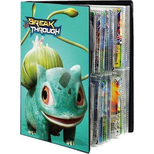 2021 Updated Multi Styles Pokemon Cards Album Holder Collection For Kids