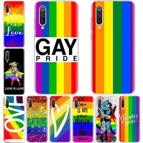 Gay Lesbian LGBT Rainbow Pride ART Phone Case For Xiaomi Note Mi 11 8 9 9T 10 10T Ultra CC9 A1 A2 A3 F1 F2 F3 Lite Pro X3 6X 5X