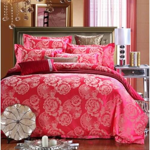 COLORFUL KING Satin Bedding
