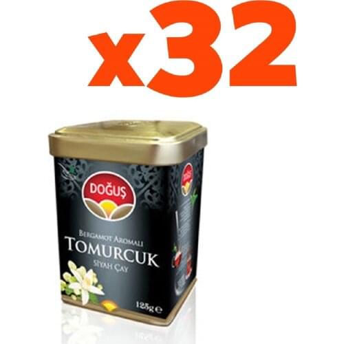 PERFECT WITH ITS WONDERFUL DRINK Dogus Tomurcuk Tin Tea 125 gr Set of 32 FREE SHIPPING FREE SHIPPING FREE SHİPPİNG