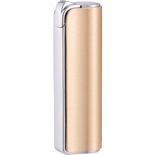 Classic Fashion Butane Torch Windproof Metal Lighter Turbo Lighter Cigar Smoking Encendedores Smoking Accessories