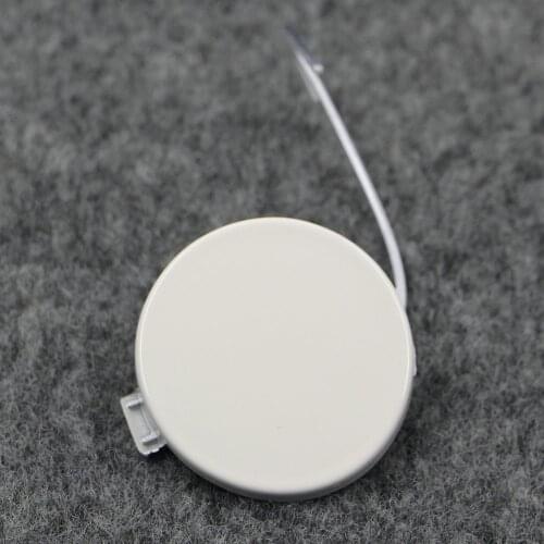 For Jette 2012-2014 Front bumper trailer cover Trailer hook cover Decorative cover white 5C6 807 241