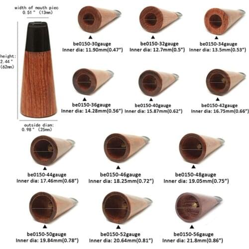 MUXIANG 1 Pcs Handmade Rosewood Cigar Tobacco Pipe 3mm Metal Filter Smoking Pipes Stem Cigar Tube Smoke Mouthpiece Holder be0150