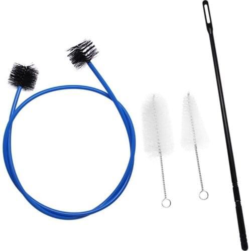 Trumpet Cornet Maintenance Cleaning Kit Brush Brush Valve Casing Brush Small Instrument Strip Brush Set Of 3