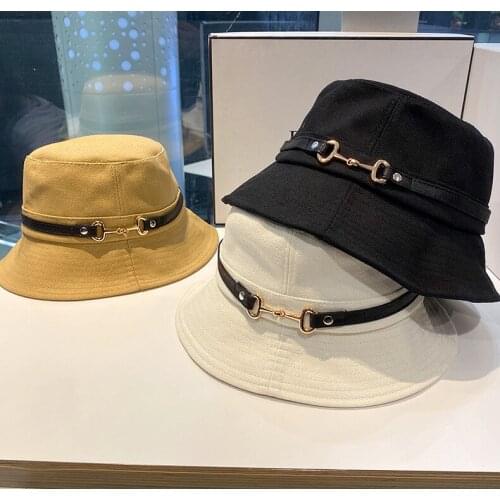 New Fashion Spring Autumn Letter Printed Denim 56-58mc Black Blue Hat Fisherman Man Woman Cowboy Hat Neutral Bucket Hat