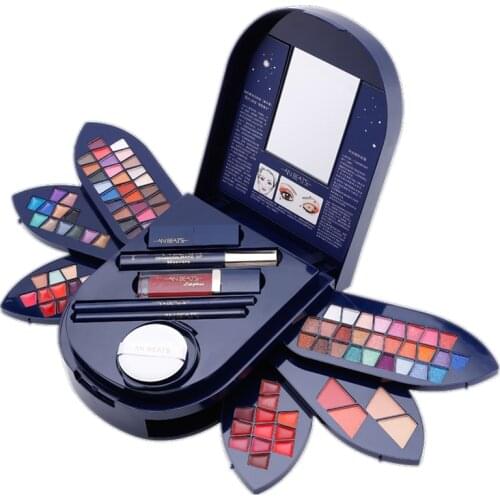 New High Quality Owl Case makeup kit,Fashion cosmetics set,Mosituizer Lipgloss,WaterProof Mascara,Magic Eyeshadow,Sexy Lipstick