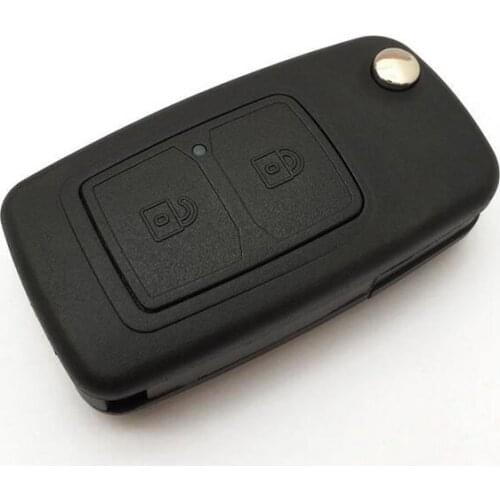 2 Buttons Replacement Flip Folding Remote key shell Case For Chery Tiggo 3 5 QQ E5 A3 A5 E5 Fulwin2 X1 M1 V5 Fob Key Cover