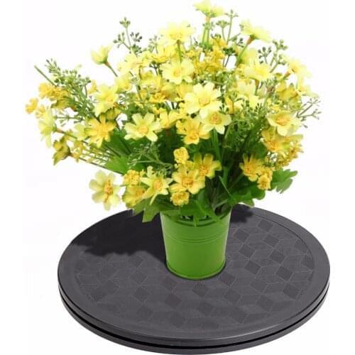 UNTCENT 30cm Heavy Duty Rotating Swivel Display Stand with Steel Ball Bearing for Use with Monitor/tv/turntable/lazy Susan