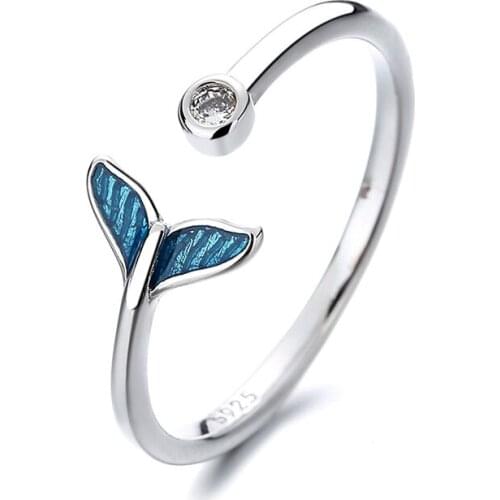 Tassel elf Rings With Cubic Zirkonia For Women