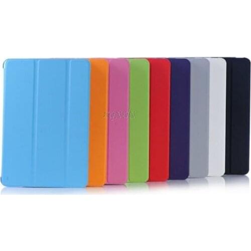 Ultra Slim Smart Flip Stand PU Leather Cover Case For Apple iPad Mini 1 2 3 Retina Display Wake Up/Sleep Function Drop Ship