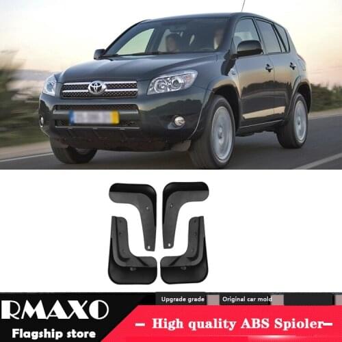 For TOYOTA RAV 4 2006-2011 Mudflaps Splash Guards Front With the color and rear Mud Flap Mudguards Fender Modified special