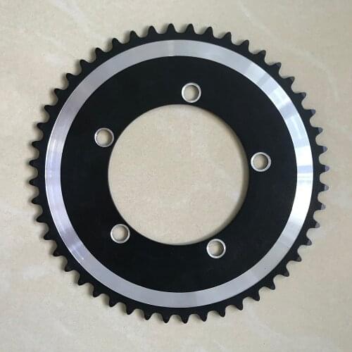 Fixed Gear 110 BCD Chainring 1/8" 44T 46T 48T 50T 52T 53T Track Bike Fixie Bicycle Chain Wheel Single Speed CNC