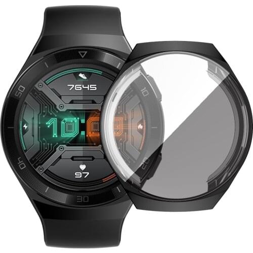 Watch case cover for Huawei Watch GT 2E Soft Plated All-Around without Screen Protector bumper For Huawei GT 2E Watch Bumper