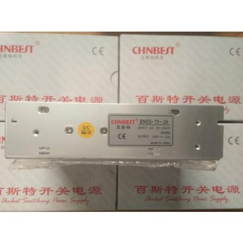 Chn best BNES-75W-DC24V switching power supply 75W/24V regulated power supply conversion transformer switch