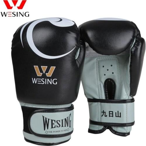 Wesing Children Boxing Gloves Training Fighting Boxing Gloves Boxers Training Sparring Competition 6oz